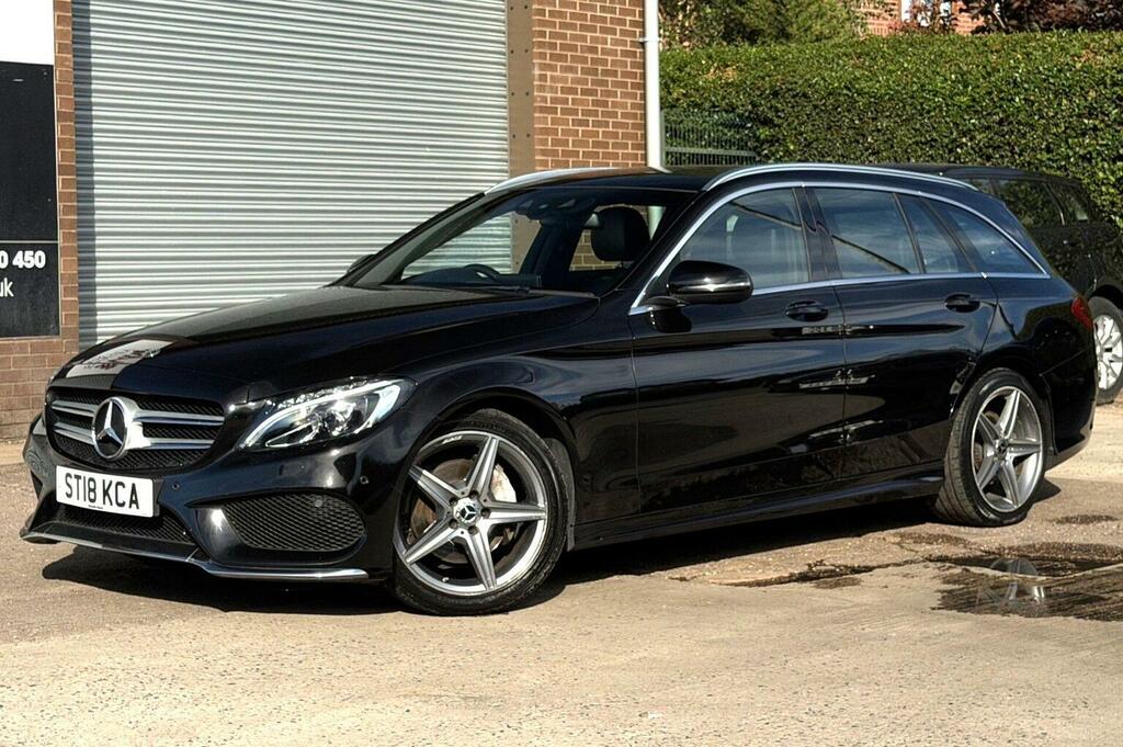 Mercedes-Benz C Class C220d Amg Line Premium Plus 9G-tronic Grey #17