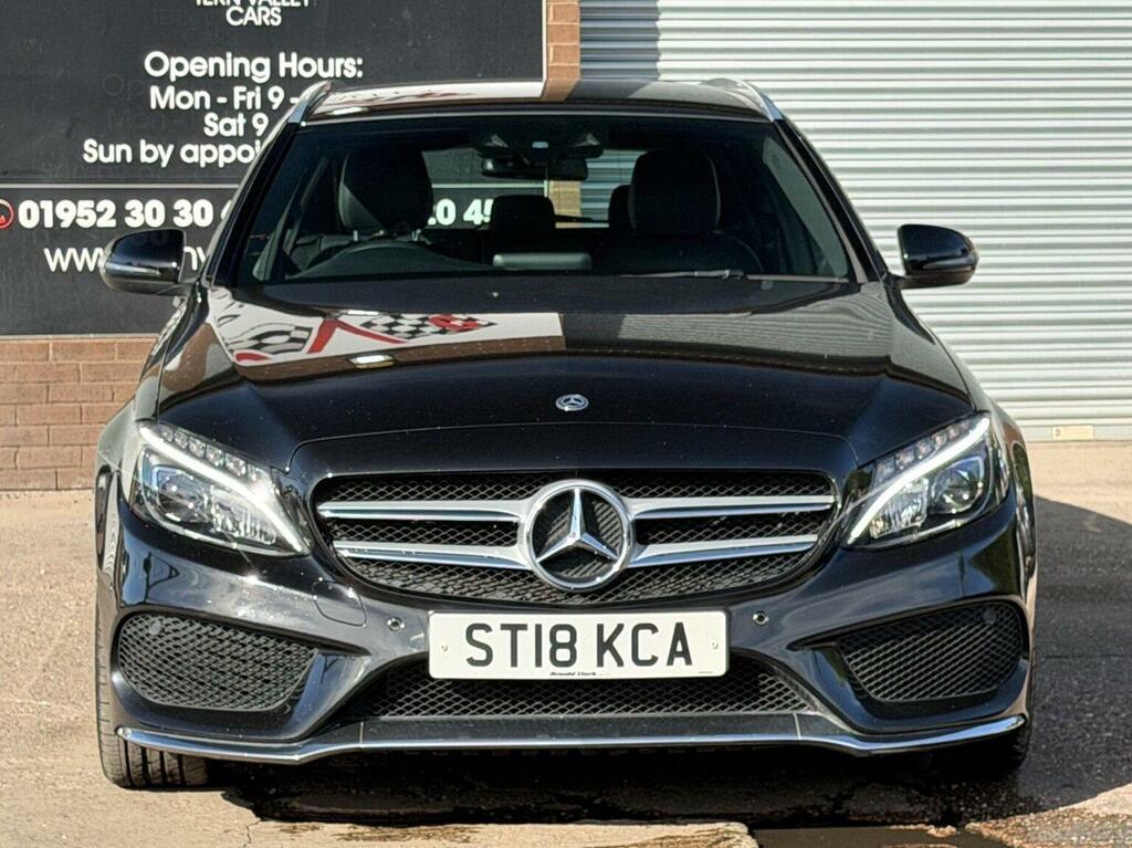Mercedes-Benz C Class 2.1 C220d Amg Line G-tronic Euro 6 Ss Black #2