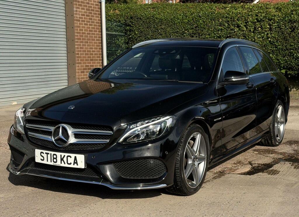 Mercedes-Benz C Class C220d Amg Line Premium Plus 9G-tronic Grey #9
