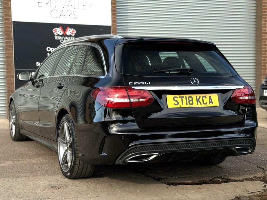 Mercedes-Benz C Class C220d Amg Line Premium Plus 9G-tronic Grey #25