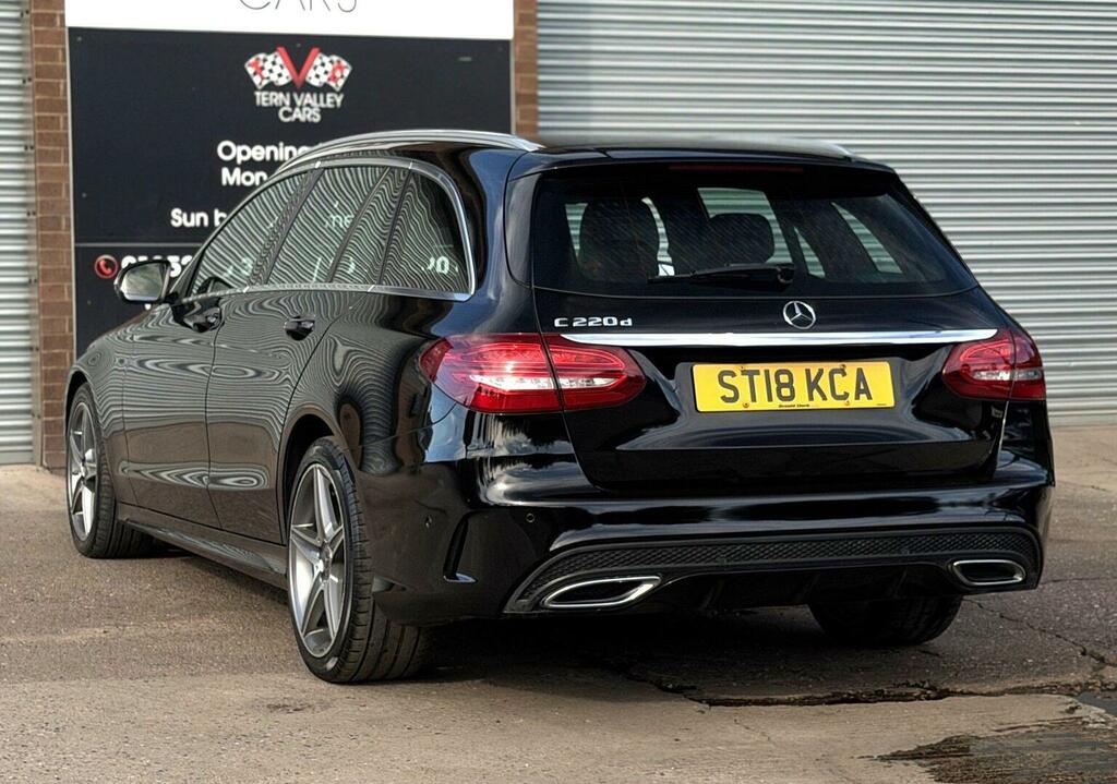 Mercedes-Benz C Class C220d Amg Line Premium Plus 9G-tronic Grey #19