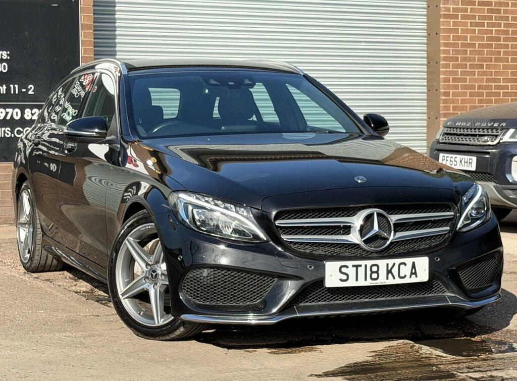 Mercedes-Benz C Class 2.1 C220d Amg Line G-tronic Euro 6 Ss Black