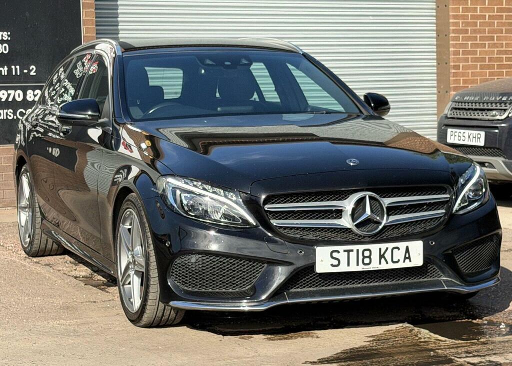 Mercedes-Benz C Class C220d Amg Line Premium Plus 9G-tronic Grey #15