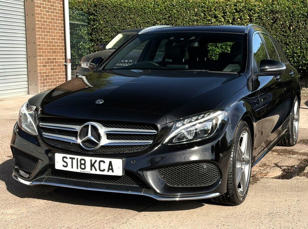 Mercedes-Benz C Class C220d Amg Line Premium Plus 9G-tronic Grey #16