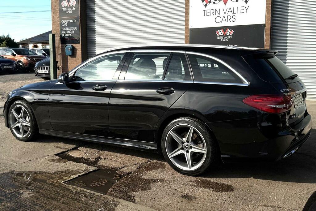 Mercedes-Benz C Class C220d Amg Line Premium Plus 9G-tronic Grey #10