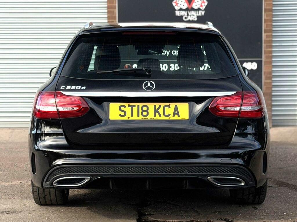 Mercedes-Benz C Class C220d Amg Line Premium Plus 9G-tronic Grey #12