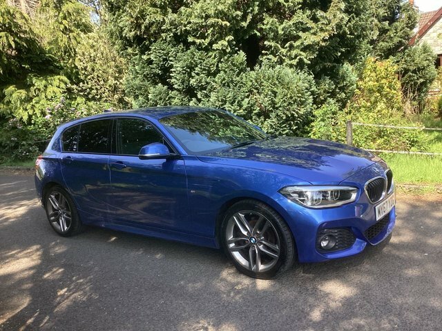 BMW 1 Series 1.5 116D M Sport Hatchback Euro MW67YZG Blue #6