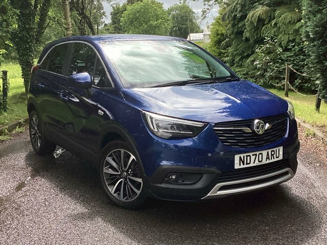 Vauxhall Crossland X 1.2 Elite Nav Suv Euro 6 S S ND70ARU Blue #3