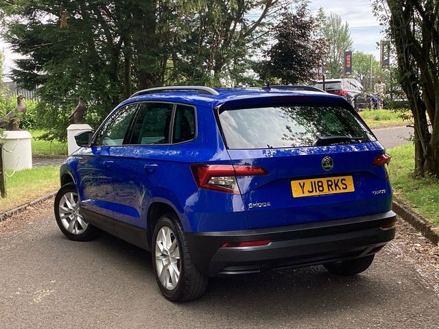 Skoda Karoq 1.0 Tsi Se Technology Suv Euro 6 YJ18RKS Blue #4
