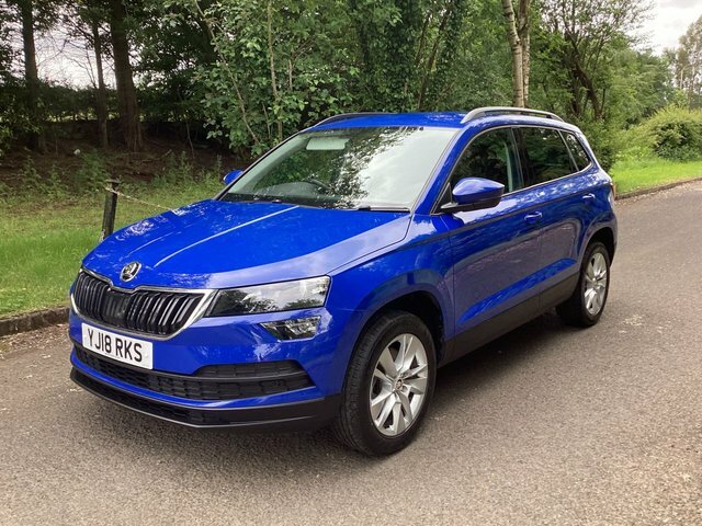 Skoda Karoq 1.0 Tsi Se Technology Suv Euro 6 YJ18RKS Blue #3