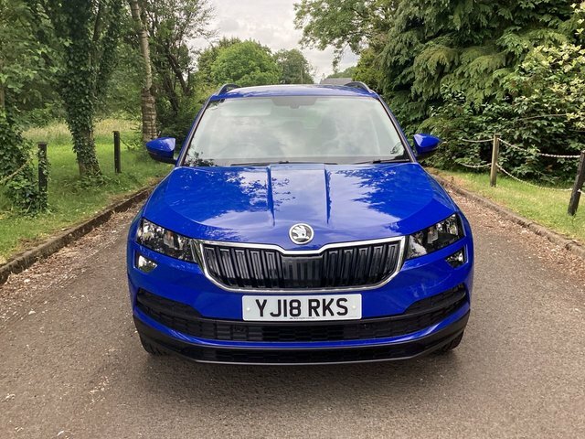 Skoda Karoq 1.0 Tsi Se Technology Suv Euro 6 YJ18RKS Blue #2