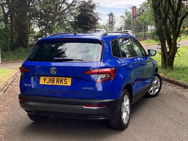 Skoda Karoq 1.0 Tsi Se Technology Suv Euro 6 YJ18RKS Blue #6