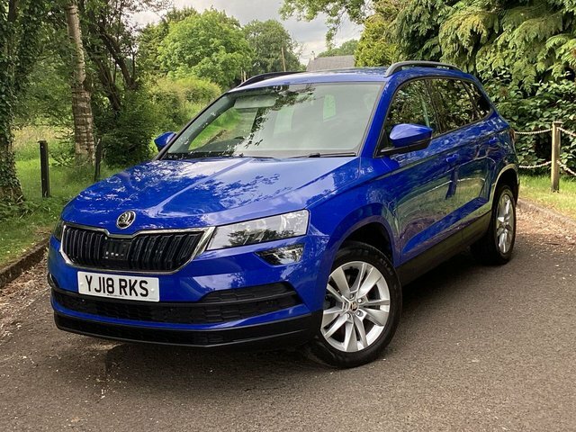 Skoda Karoq 1.0 Tsi Se Technology Suv Euro 6 YJ18RKS Blue