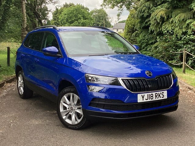 Skoda Karoq 1.0 Tsi Se Technology Suv Euro 6 YJ18RKS Blue #5