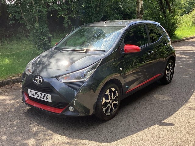 Toyota Aygo 1.0 Vvt-i X-trend Hatchback Euro SL19ZHK Grey #3