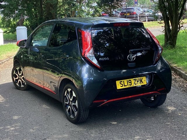 Toyota Aygo 1.0 Vvt-i X-trend Hatchback Euro SL19ZHK Grey #4