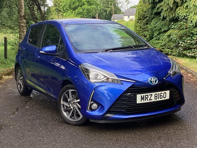 Toyota Yaris 1.5 Vvt-h Excel Hatchback Hybrid E-cvt Blue #3