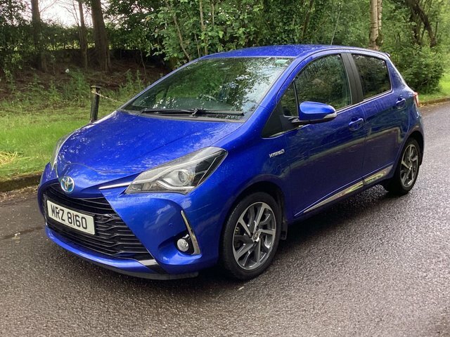 Toyota Yaris 1.5 Vvt-h Excel Hatchback Hybrid E-cvt Blue #6