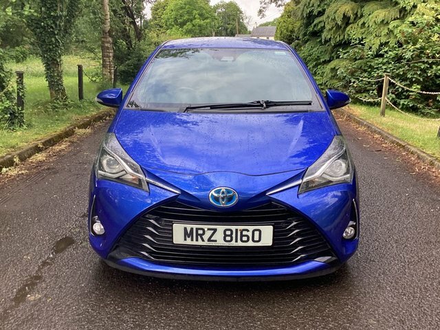 Toyota Yaris 1.5 Vvt-h Excel Hatchback Hybrid E-cvt Blue #5