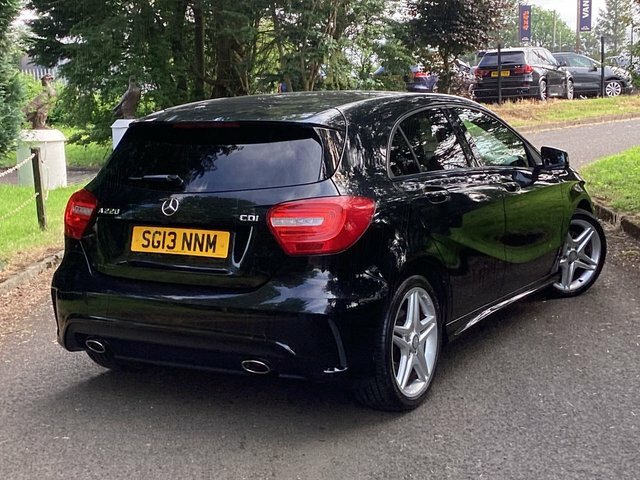 Mercedes-Benz A Class 2.1 A220 Cdi Blueefficiency Amg Sport Hatchback SG13NNM Black #4