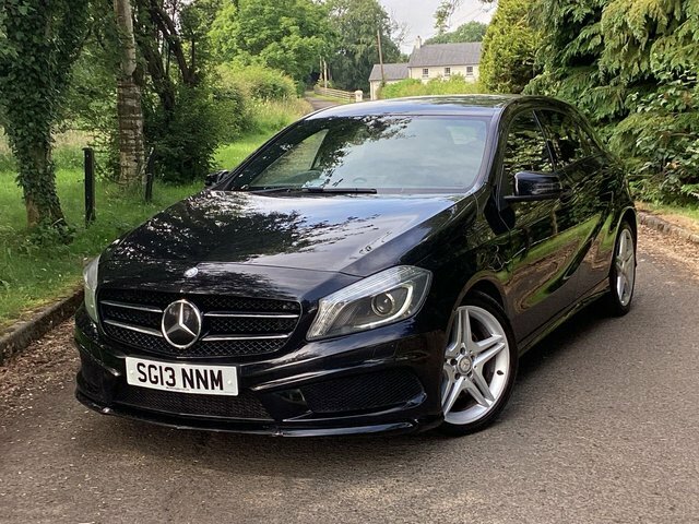 Mercedes-Benz A Class 2.1 A220 Cdi Blueefficiency Amg Sport Hatchback SG13NNM Black