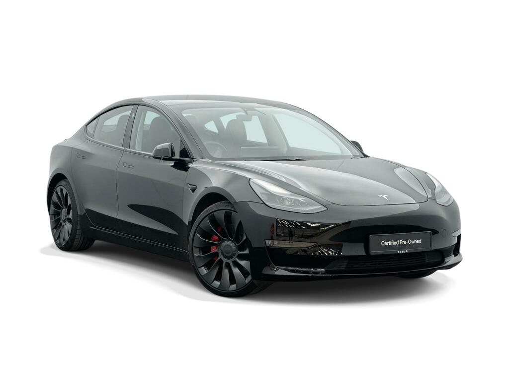 Tesla Model 3 Dual Motor Performance 4Wde Performanc Black