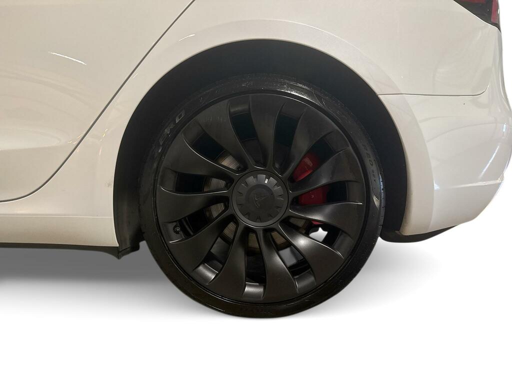 Tesla Model 3 Dual Motor Performance 4Wde Performanc White #6