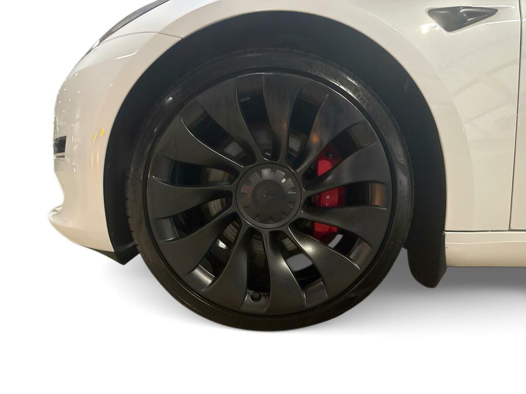 Tesla Model 3 Dual Motor Performance 4Wde Performanc White #3