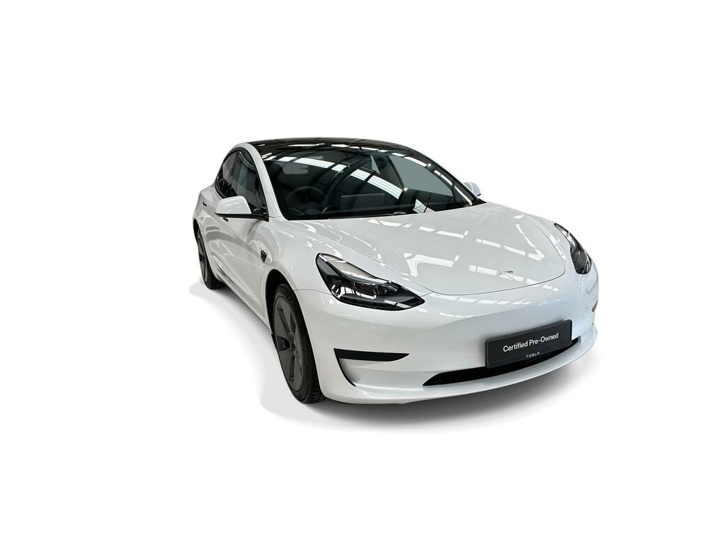 Tesla Model 3 Auto Rwd 4dr  White #2