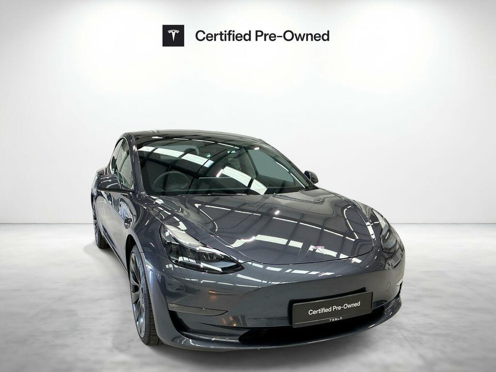 Tesla Model 3 Dual Motor Performance 4Wde Performanc Silver