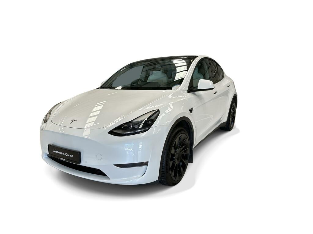 Tesla Model Y Dual Motor Long Range 4Wde White #4