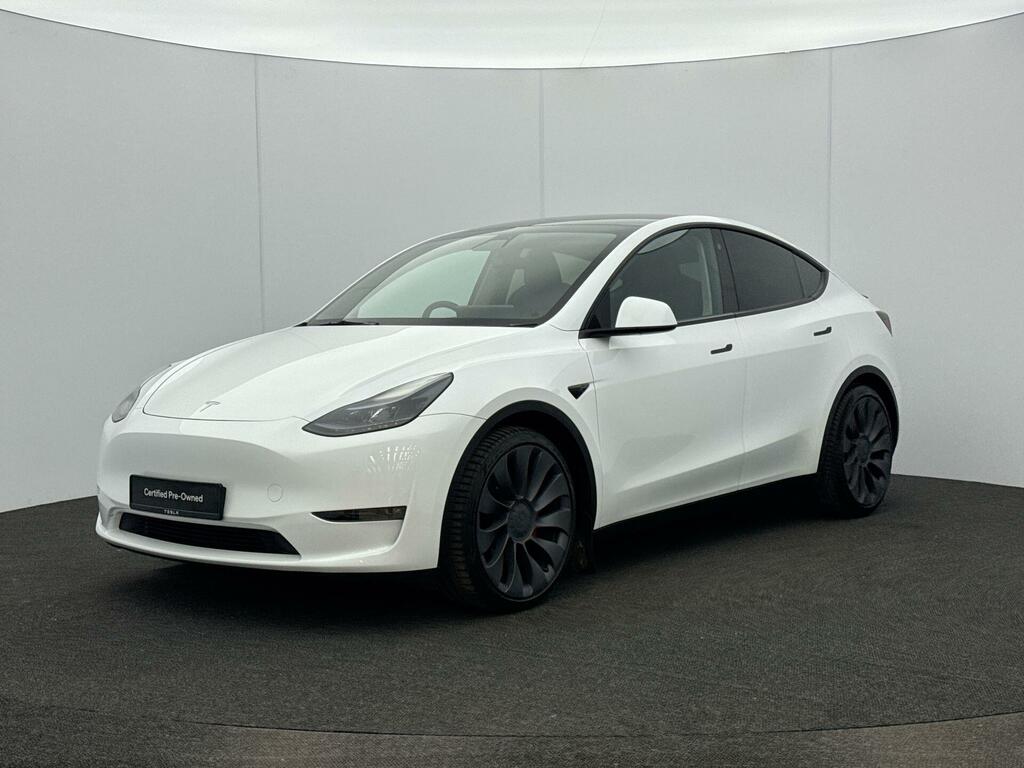 Tesla Model Y Dual Motor Performance 4Wde White #4