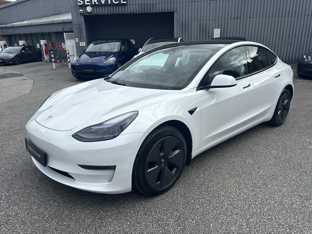 Tesla Model 3 Long Range Rwd White #3