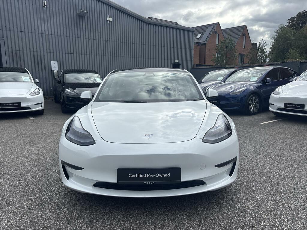 Tesla Model 3 Long Range Rwd White #2