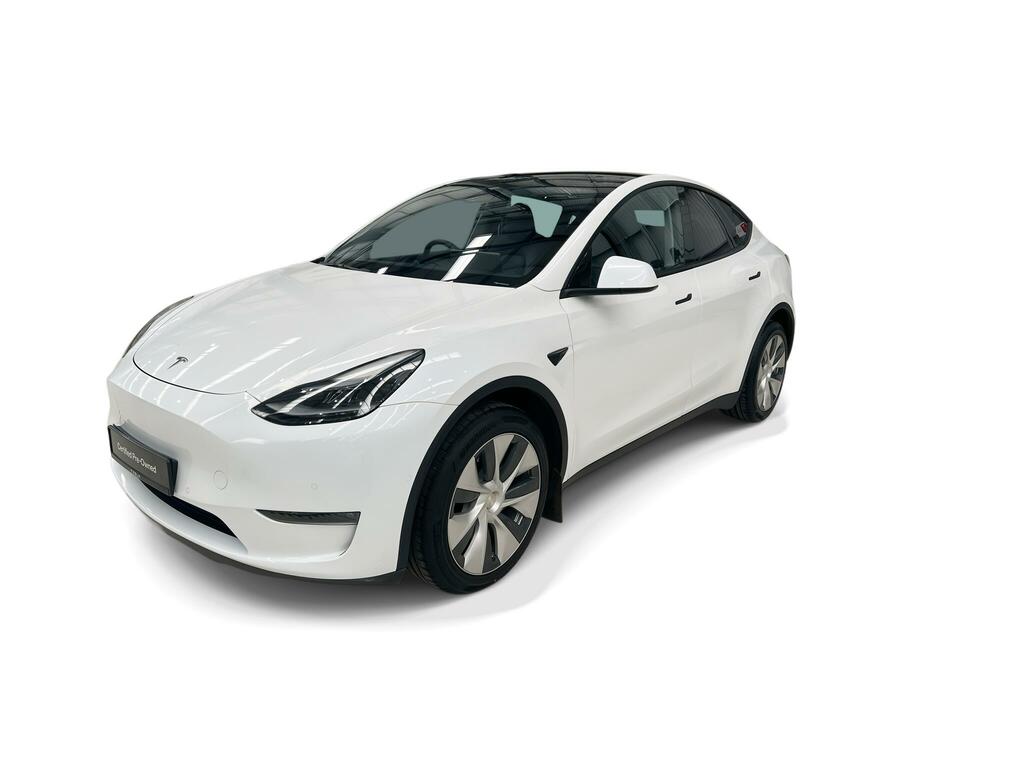 Tesla Model Y Dual Motor Long Range 4Wde White #4