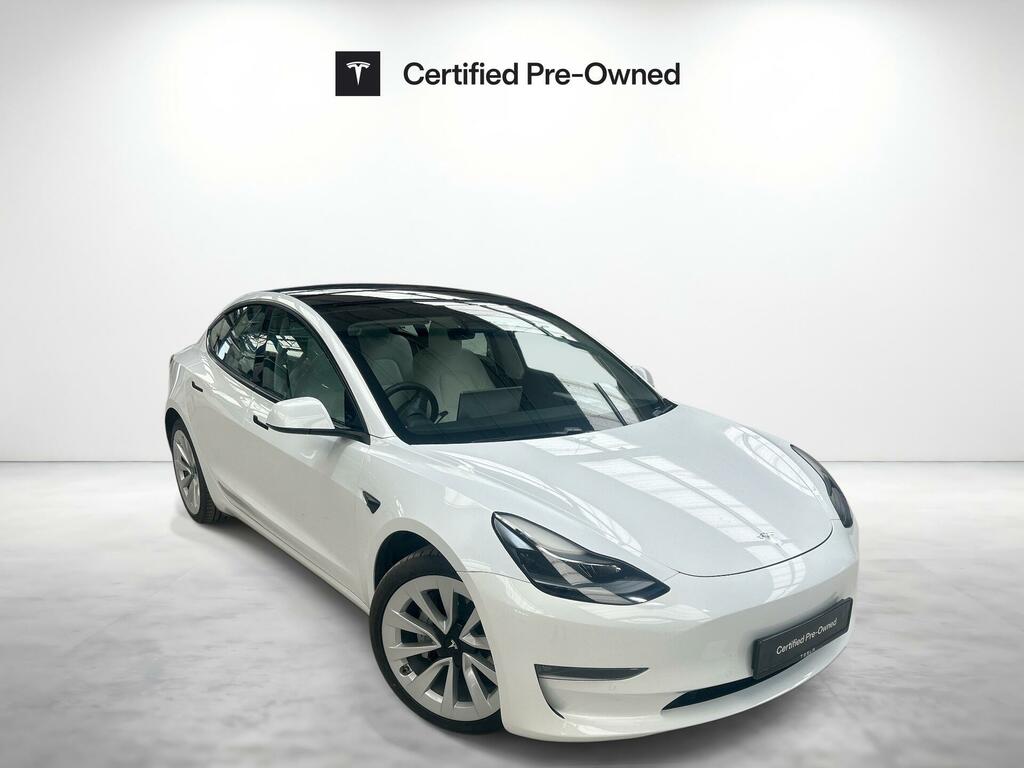 Tesla Model 3 Dual Motor Long Range 4Wde White