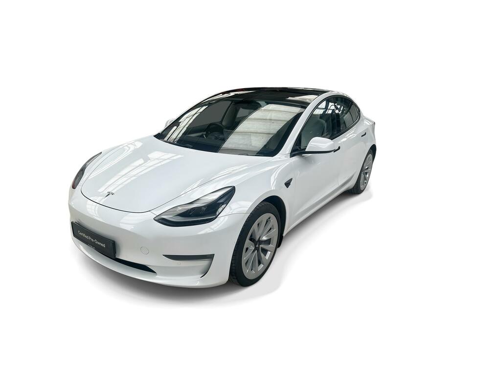 Tesla Model 3 Dual Motor Long Range 4Wde White #4