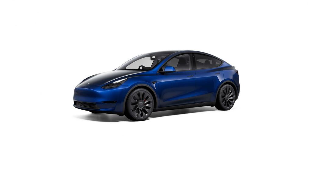 Tesla Model Y Performance Blue