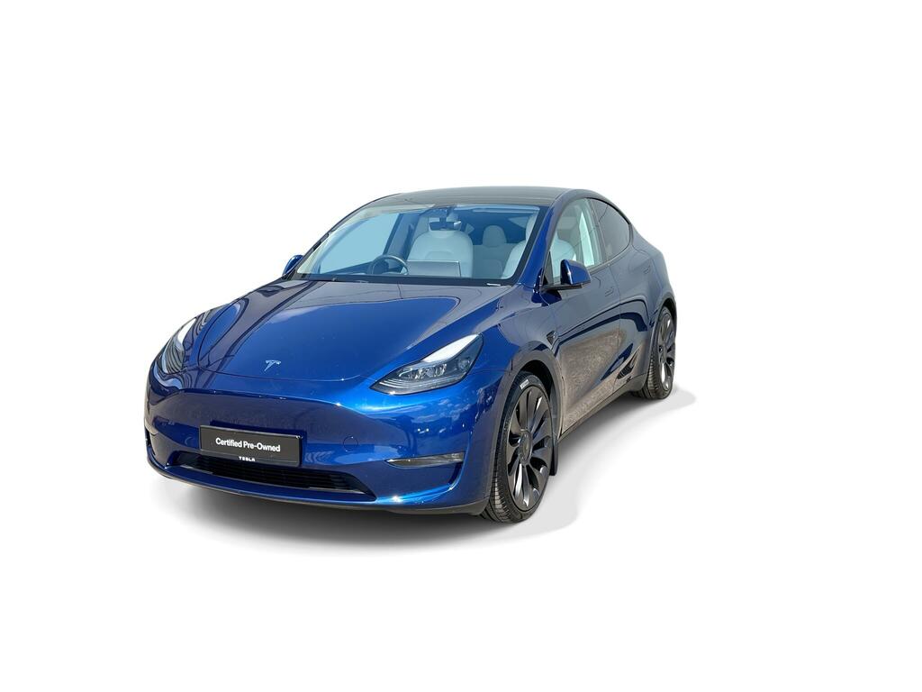 Tesla Model Y Performance Blue #3