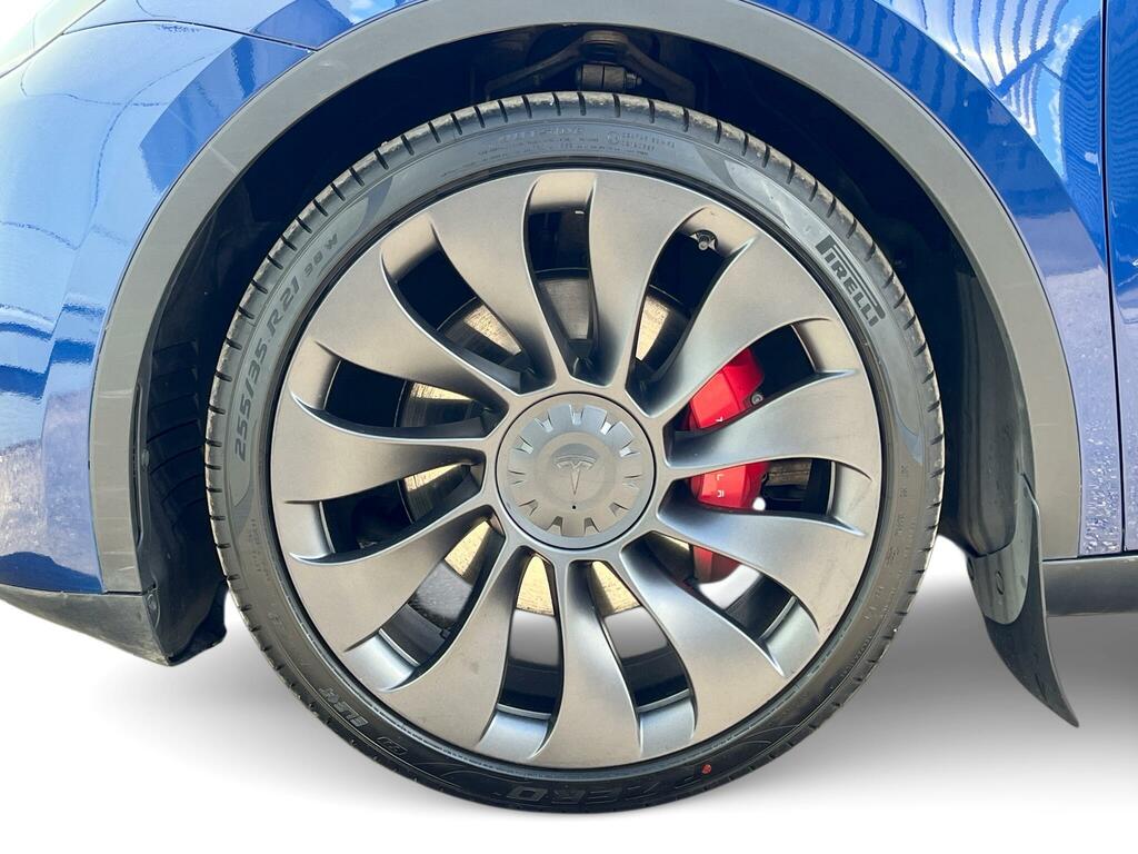 Tesla Model Y Performance Blue #5