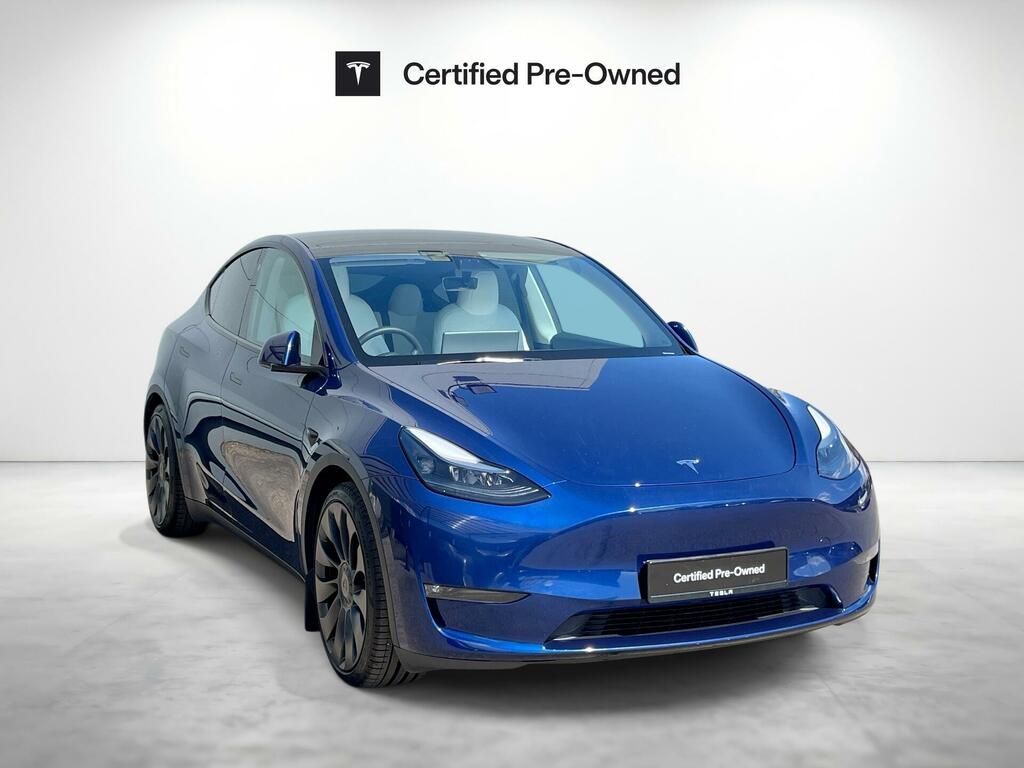 Tesla Model Y Performance Blue