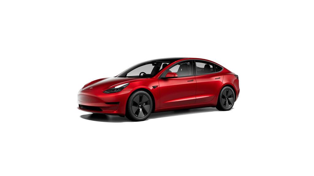 Tesla Model 3 Auto Rwd 4dr Red