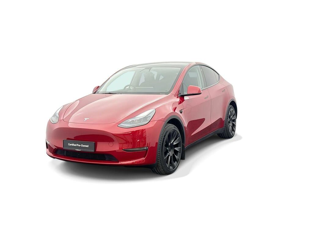 Tesla Model Y Long Range Red #3
