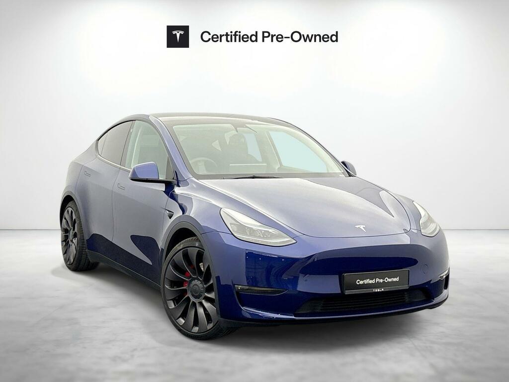 Tesla Model Y Performance Blue
