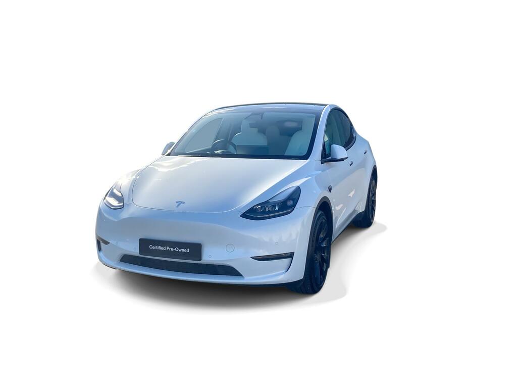 Tesla Model Y Long Range White #4
