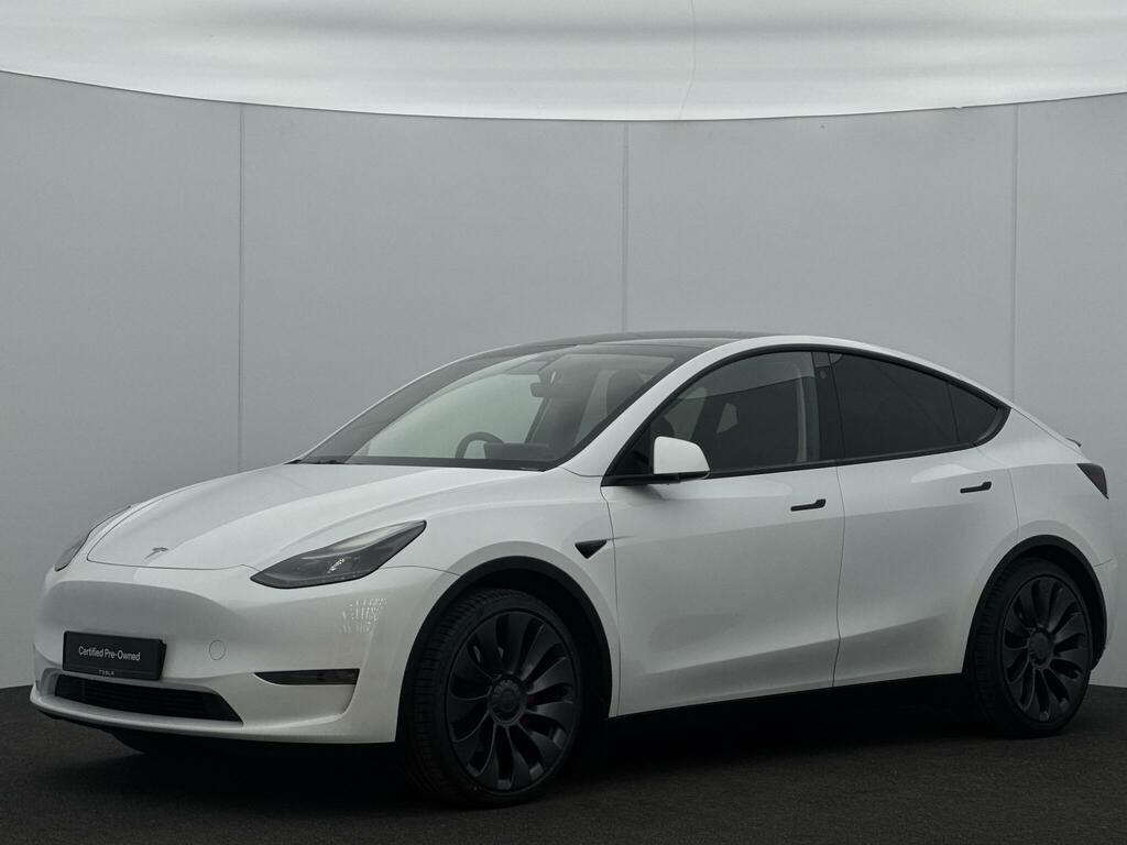 Tesla Model Y Performance White #3
