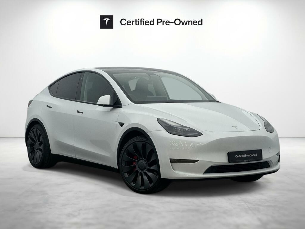 Tesla Model Y Performance White