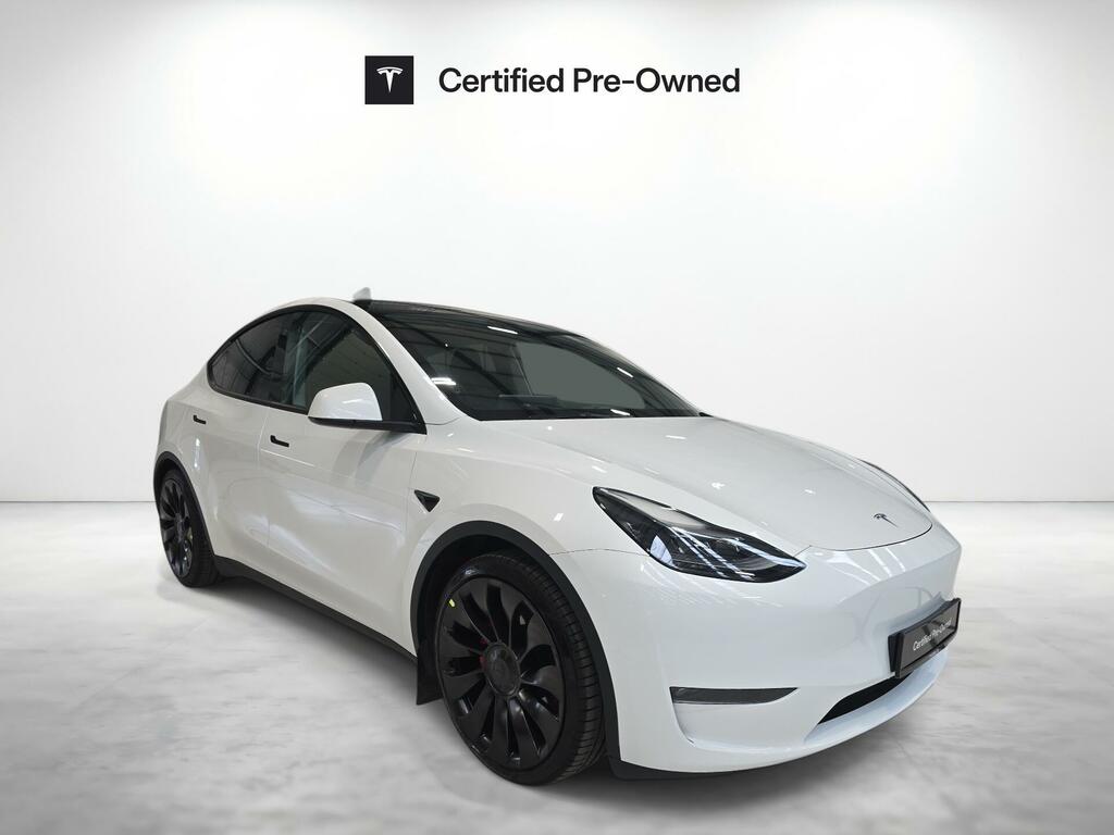 Tesla Model Y Performance White