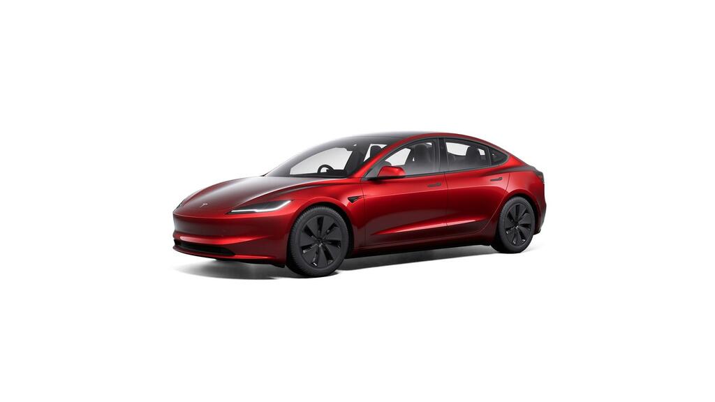 Tesla Model 3 Long Range Rwd Red