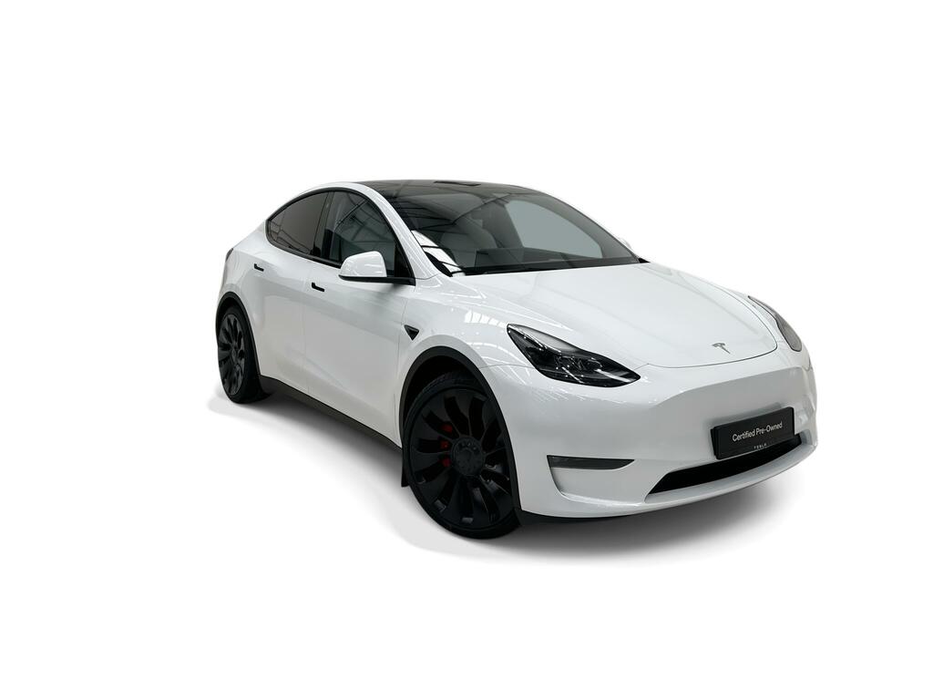 Tesla Model Y Performance White #2